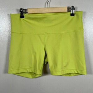 Cotopaxi Mariposa Short Womens Size XL Neon Green Biker Athletic Workout Gym